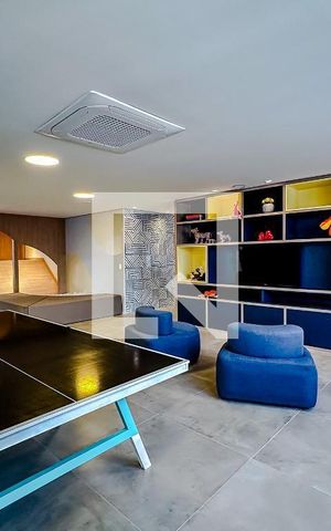 Studio para alugar com 26m², 1 quarto e sem vaga Studio para alugar com 26m², 1 quarto e sem vagaSala de jogos