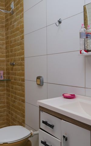 Casa para alugar com 150m², 2 quartos e 2 vagasBanheiro 2