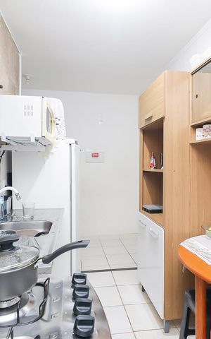 Apartamento para alugar com 51m², 2 quartos e sem vagaCozinha e Área de Serviço
