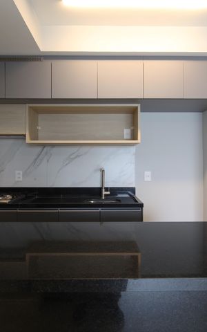 Apartamento para alugar com 45m², 1 quarto e 1 vagaCozinha e Área de Serviço