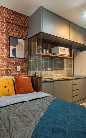 Studio à venda com 21m², 1 quarto e sem vaga Studio à venda com 21m², 1 quarto e sem vagaStudio