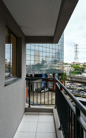 Apartamento para alugar com 40m², 2 quartos e sem vagaVaranda