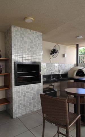 Apartamento à venda com 56m², 2 quartos e 1 vagaÁrea comum - Churrasqueira