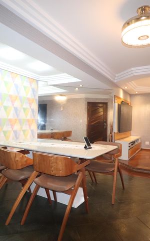 Apartamento à venda com 180m², 3 quartos e 4 vagasSala de jantar