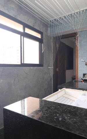 Apartamento à venda com 180m², 3 quartos e 4 vagasÁrea de Serviço
