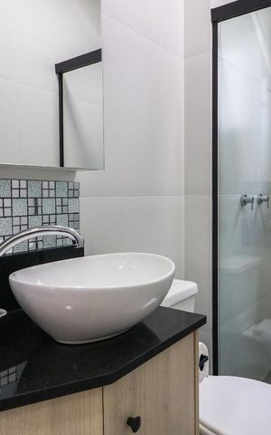 Apartamento para alugar com 64m², 2 quartos e 1 vaga Apartamento para alugar com 64m², 2 quartos e 1 vagaBanheiro