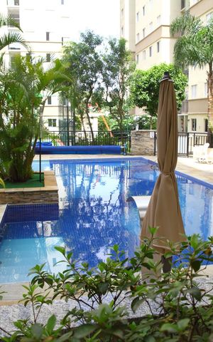 Apartamento para alugar com 50m², 2 quartos e 1 vagaÁrea comum - Piscina
