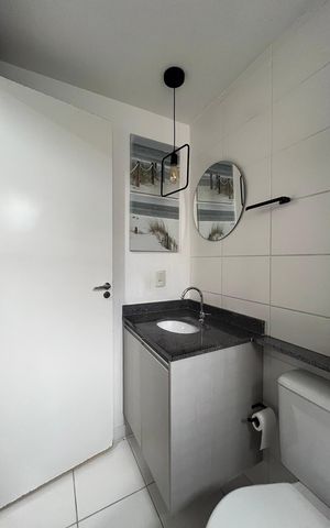 Apartamento à venda com 69m², 2 quartos e 1 vagaBanheiro