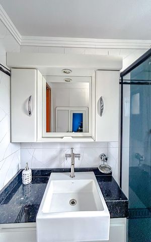 Apartamento à venda com 75m², 3 quartos e 1 vagaBanheiro da Suíte