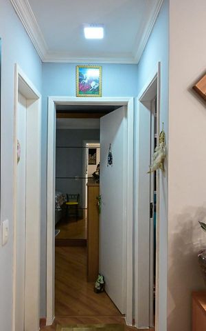 Apartamento à venda com 60m², 2 quartos e 1 vagaCorredor