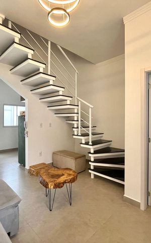 Casa de condomínio à venda com 100m², 2 quartos e 1 vaga Casa de condomínio à venda com 100m², 2 quartos e 1 vagaSala