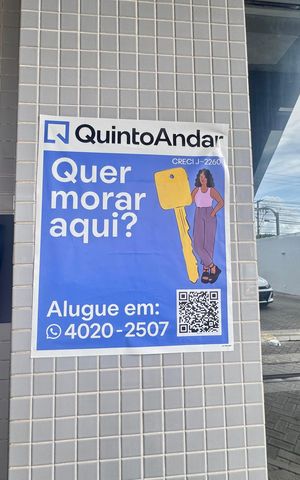Apartamento para alugar com 56m², 1 quarto e 1 vaga Apartamento para alugar com 56m², 1 quarto e 1 vagaPlaca