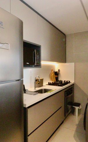 Apartamento para alugar com 56m², 1 quarto e 1 vaga Apartamento para alugar com 56m², 1 quarto e 1 vagaCozinha