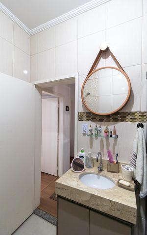Apartamento à venda com 88m², 2 quartos e sem vaga Apartamento à venda com 88m², 2 quartos e sem vagaBanheiro