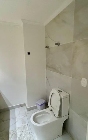 Apartamento à venda com 258m², 3 quartos e 2 vagas Apartamento à venda com 258m², 3 quartos e 2 vagasBanheiro da Suíte 3