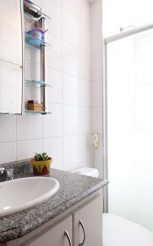 Apartamento à venda com 172m², 3 quartos e 3 vagasBanheiro da Suíte 1