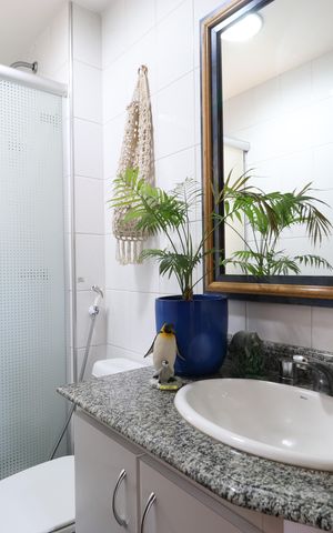 Apartamento à venda com 172m², 3 quartos e 3 vagasBanheiro da Suíte 2