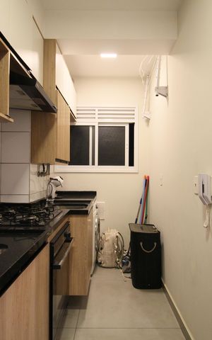 Apartamento à venda com 45m², 2 quartos e 1 vagaCozinha