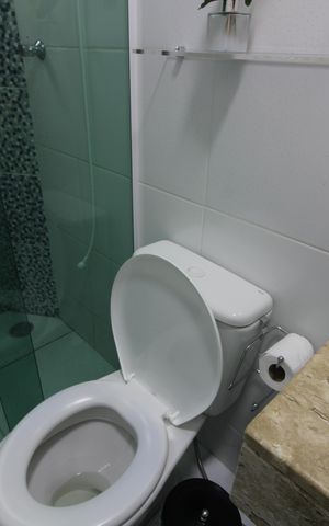 Casa de condomínio à venda com 120m², 3 quartos e 2 vagasBanheiro Social