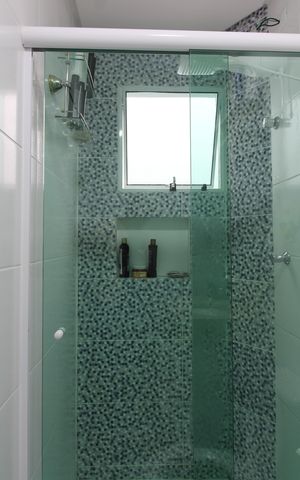 Casa de condomínio à venda com 120m², 3 quartos e 2 vagasBanheiro Social