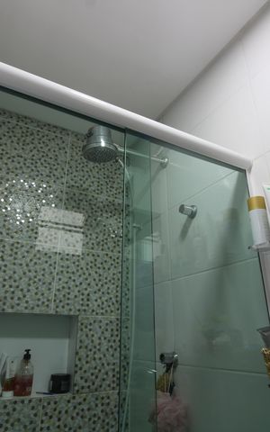 Casa de condomínio à venda com 120m², 3 quartos e 2 vagasBanheiro do Quarto 2