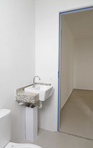Apartamento à venda com 65m², 2 quartos e 2 vagasBanheiro Social