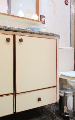 Apartamento à venda com 89m², 3 quartos e 2 vagasBanheiro da Suíte 1
