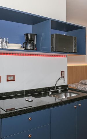 Studio para alugar com 29m², 1 quarto e 1 vaga Studio para alugar com 29m², 1 quarto e 1 vagaStudio