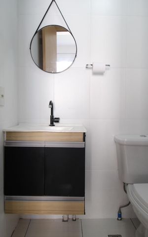 Apartamento à venda com 68m², 3 quartos e 1 vagaBanheiro da Suíte 1
