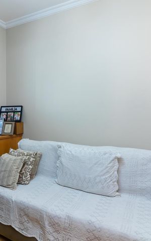 Apartamento à venda com 71m², 3 quartos e 2 vagasQuarto 3