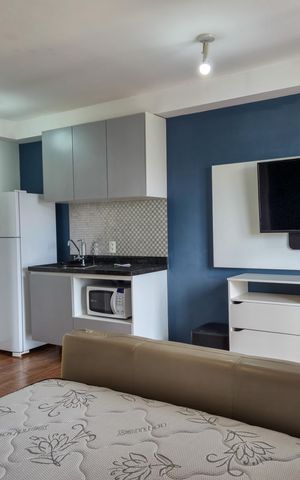 Apartamento à venda com 28m², 1 quarto e sem vaga