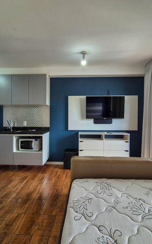 Apartamento à venda com 28m², 1 quarto e sem vaga