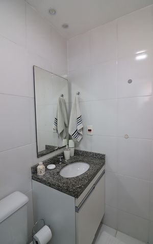 Apartamento à venda com 70m², 3 quartos e 1 vagaQuarto 1 - Suíte Banheiro 