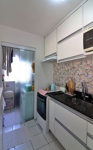 Apartamento à venda com 70m², 3 quartos e 1 vagaCozinha e Área de Serviço