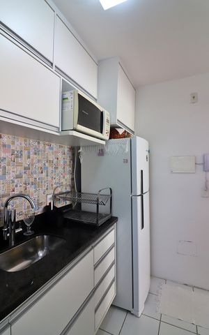 Apartamento à venda com 70m², 3 quartos e 1 vagaCozinha e Área de Serviço