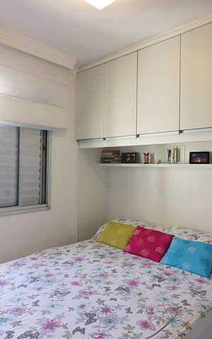 Apartamento à venda com 70m², 3 quartos e 1 vagaQuarto 1 - Suíte