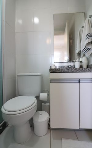 Apartamento à venda com 70m², 3 quartos e 1 vagaQuarto 1 - Suíte Banheiro 