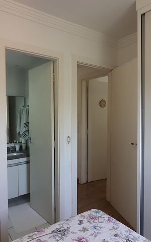 Apartamento à venda com 70m², 3 quartos e 1 vagaQuarto 1 - Suíte