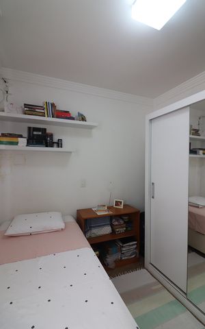 Apartamento à venda com 70m², 3 quartos e 1 vagaQuarto 2