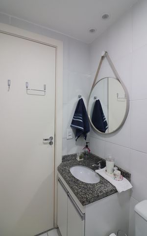 Apartamento à venda com 70m², 3 quartos e 1 vagaBanheiro Social