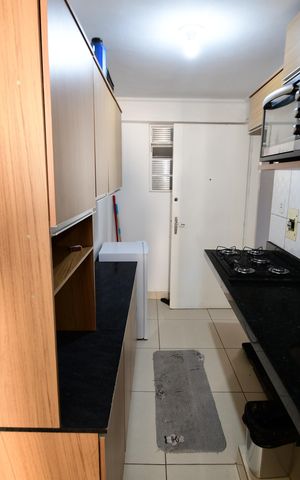 Studio à venda com 51m², 1 quarto e sem vagaCozinha