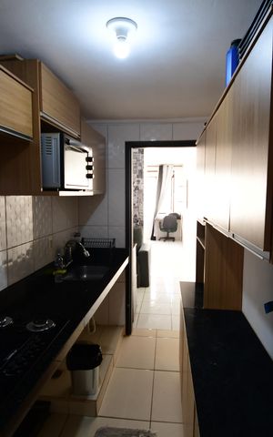 Studio à venda com 51m², 1 quarto e sem vagaCozinha