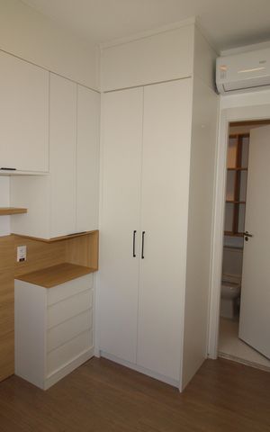 Apartamento para alugar com 33m², 1 quarto e 1 vagaSuíte 