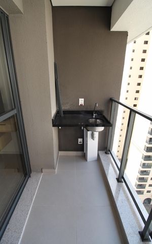 Apartamento para alugar com 33m², 1 quarto e 1 vagaSala