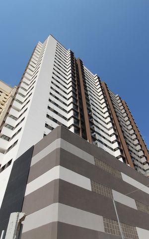 Apartamento para alugar com 33m², 1 quarto e 1 vagaFachada do Prédio