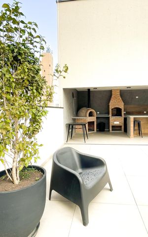 Apartamento à venda com 44m², 2 quartos e 1 vaga Apartamento à venda com 44m², 2 quartos e 1 vagaÁrea comum - Churrasqueira