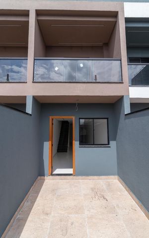 Casa à venda com 85m², 2 quartos e 1 vagaFachada