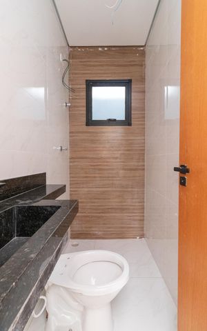 Casa à venda com 85m², 2 quartos e 1 vagaBanheiro da Suíte 1