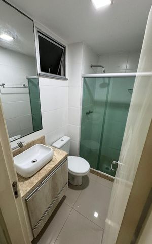 Apartamento à venda com 49m², 2 quartos e 1 vaga Apartamento à venda com 49m², 2 quartos e 1 vagaBanheiro
