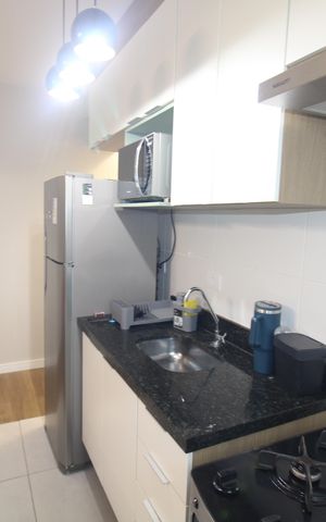 Apartamento para alugar com 59m², 2 quartos e sem vagaSala / Cozinha